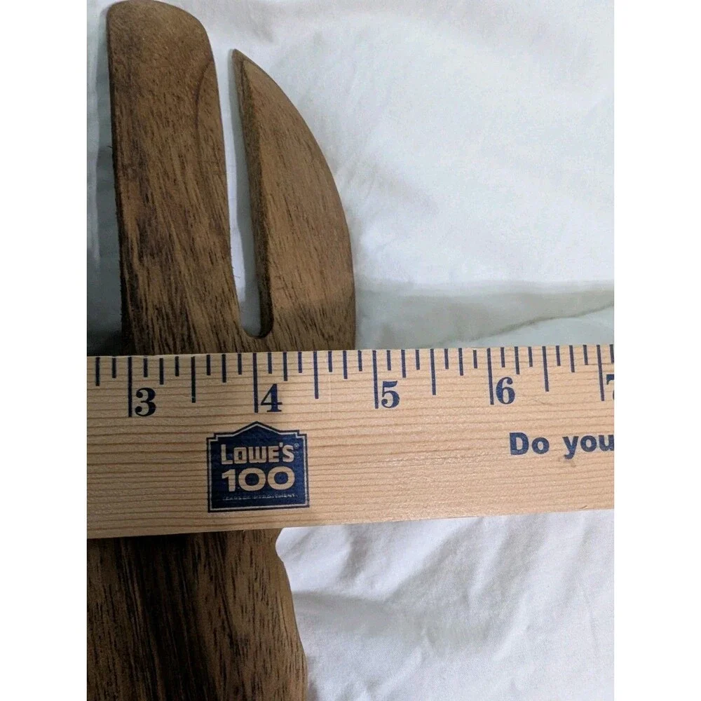 Wooden Salad Serving Hands 9